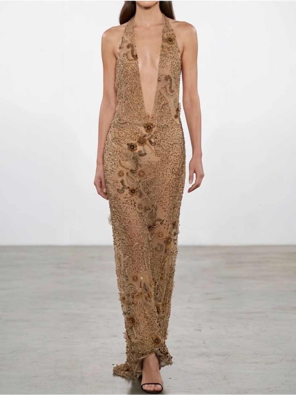 Tissimum Beaded Ethereal Gown in XS - Picture 1 of 3